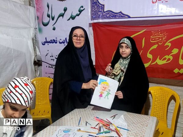 اجتماع باشکوه عاشقان ولایت در جشن چندصد متری عید غدیر شهرستان لاهیجان