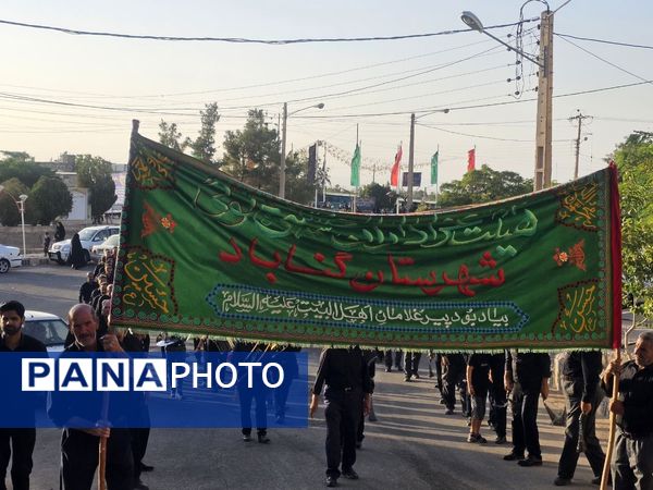 عزاداری هیئت‌های مذهبی در بارگاه منور امام زاده محمد عابد کاخک