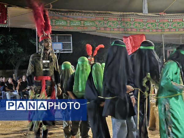 تعزیه گروه شبیه خوانی هیات محبان اهل بیت دبیرستان پروین اعتصامی شهر افوس