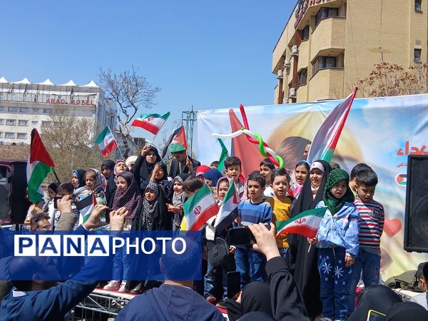 روز قدس ، روز حمایت از مردم فلسطین