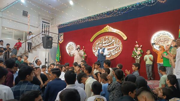 جشن میلاد امام رضا (ع) در مسجد الرضای نیشابور 