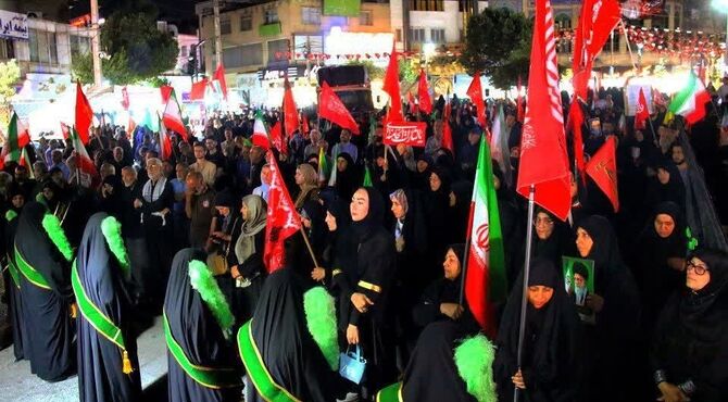 خیابان محصور گام‌های فردیس‌نشینان