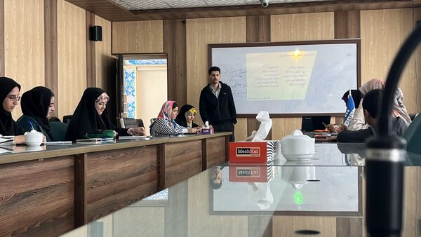 هفتمین جلسه کلاس‌های فن بیان خبرگزاری پانا آذربایجان شرقی
