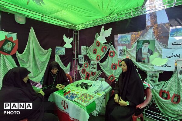 برپایی غرفه فرهنگی، هنری، مشاوره و سلامت 