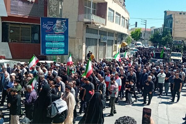 مراسم استقبال، تشییع و اقامه نماز بر پیکر مطهر شهید سردار سرتیپ دوم پاسدار جواد جورسرا در فیروزکوه