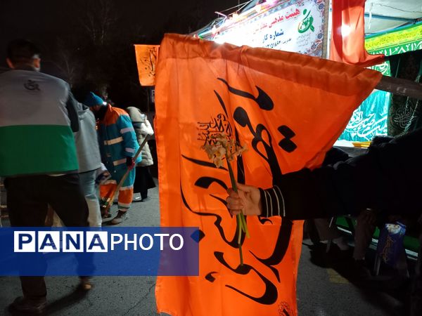 موکب هیات معلولین متوسل به حضرت رقیه (س) درجشن نیمه شعبان 