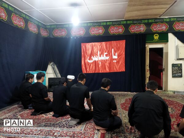 مراسم شب عاشورا در هیئت صراط الحسین (ع) 