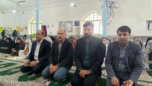 اعتکاف دانش آموزی در شهرستان دیشموک