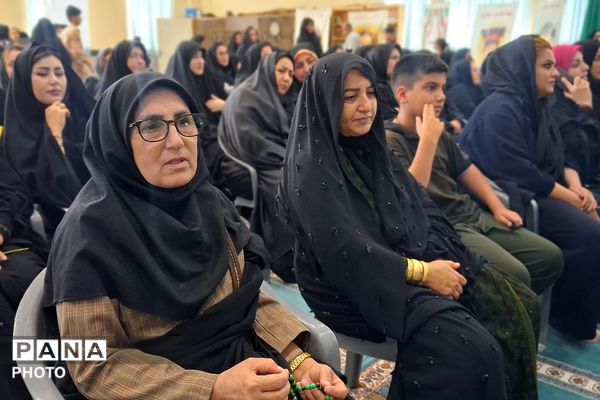  آیین تکریم و معارفه فرمانده ناحیه مقاومت بسیج شهرستان باشت
