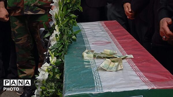 تشیع پیکر شهید محمد عباسی در گرگان
