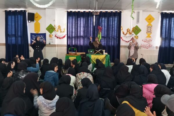 جشن نیمه شعبان در مدارس رباط‌کریم