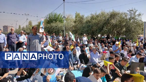 برگزاری نماز جمعه نصر به امامت رهبر معظم انقلاب اسلامی 