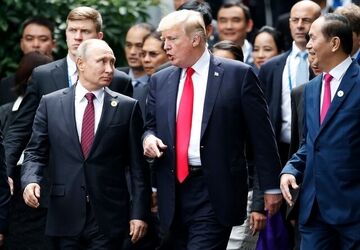 ترامپ: از پوتین خواهم خواست تا به جنگ پایان دهد