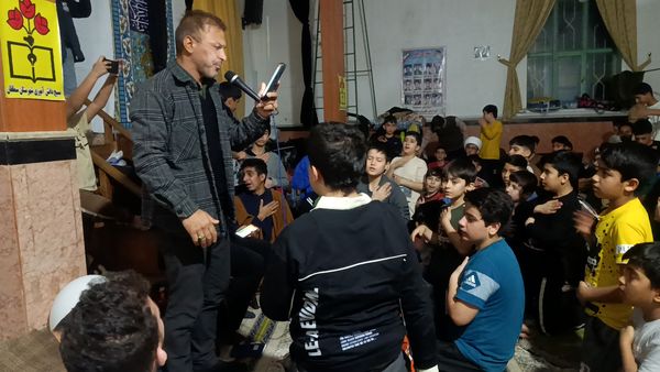 روز دوم اعتکاف پسران آشخانه 