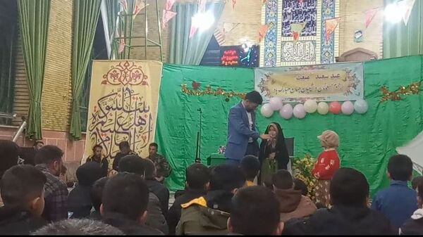 جشن عید مبعث پیامبر در حسینیه شهر بار نیشابور