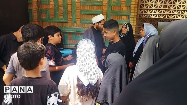 موکب واقعیت مجازی  در پیاده روی جاماندگان اربعین حسینی نیشابور‌ 
