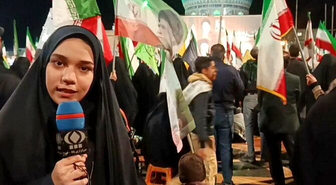 گرامیداشت چهلم رهبر شهید و شهدای دانش آموز میناب در قم