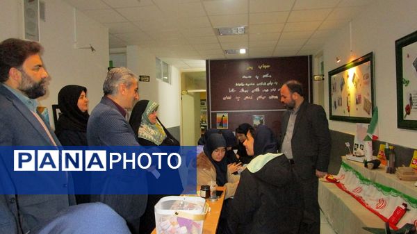 حضور مدیر آموزش و پرورش ناحیه یک کرج در دبیرستان شاهد شهید کلانتری 