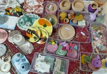 بازارچه دست‌سازه‌‌های دانش‌آموزان