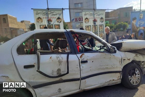 طنین یاد و نام شهدای مقاومت در مصلای شهرستان قدس