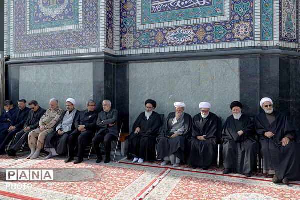 مجلس عزای شهادت رهبر معظم انقلاب (ره) در حرم مطهر رضوی