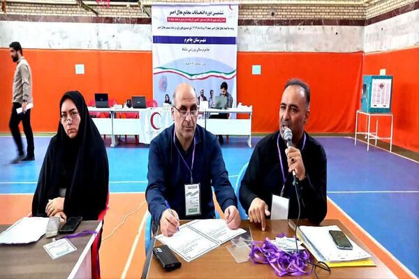 ششمین دوره انتخابات مجامع جمعیت هلال احمر شهرستان جاجرم