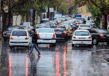 بارش در تهران از آخرین روز سال