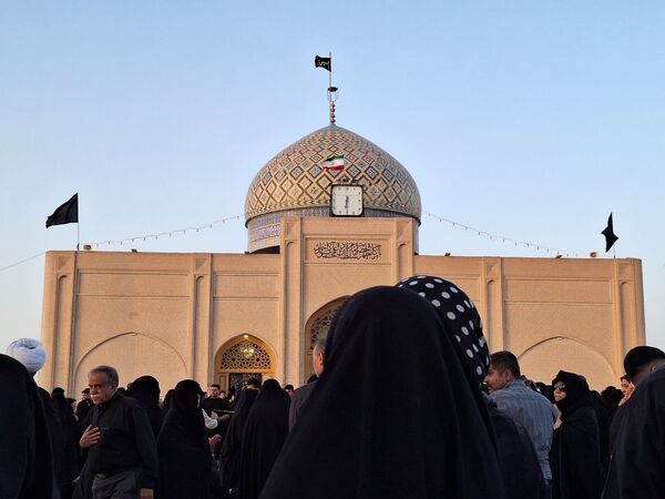 حضور گسترده هیئات مذهبی در بارگاه منور امام زاده محمد عابد 