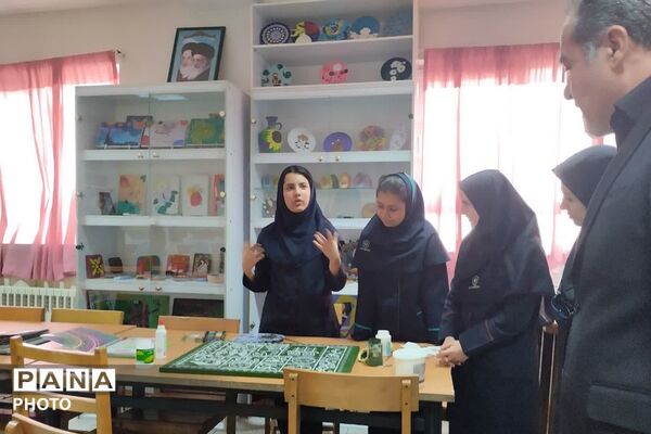 بازدید و افتتاح سایت دبیرستان فرزانگان حضرت زینب (س) ناحیه دو شهرری 