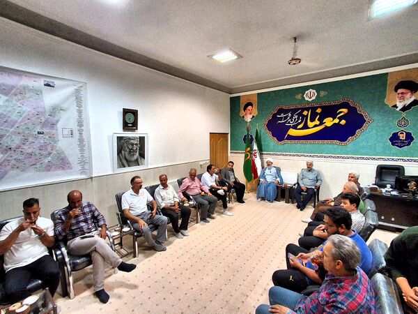 دیدار جمعی از ورزشکاران با امام جمعه کاشمر