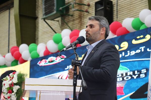 آیین افتتاحیه مسابقات کشوری ورزشی دانش‌آموز ان در رودهن