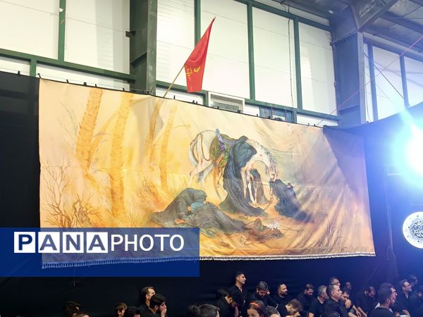 مراسم شب عاشورا در هیئت محبان ابوالفضل نیشابور 