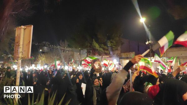 راهپیمایی بزرگ مردم غیور و شجاع شهرستان نیشابور