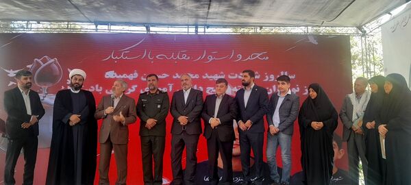برگزاری مراسم سالروز شهادت شهید حسین فهمیده و آغاز هفته نوجوان و بسیج دانش‌آموزی در گلزار شهدای تهران 
