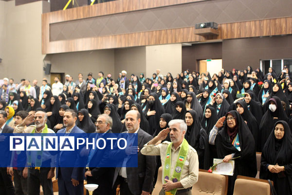 آیین بزرگداشت سالروز تاسیس سازمان دانش‌آموزی در قم-1