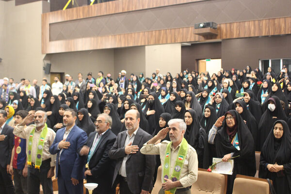 آیین بزرگداشت سالروز تاسیس سازمان دانش‌آموزی در قم-1