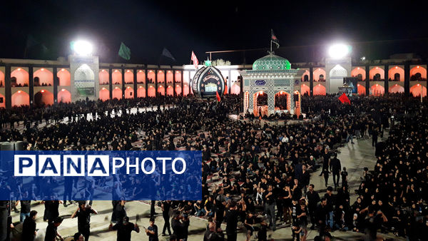 سوگ‌ مردم‌ اشکذر در شب عاشورای حسینی