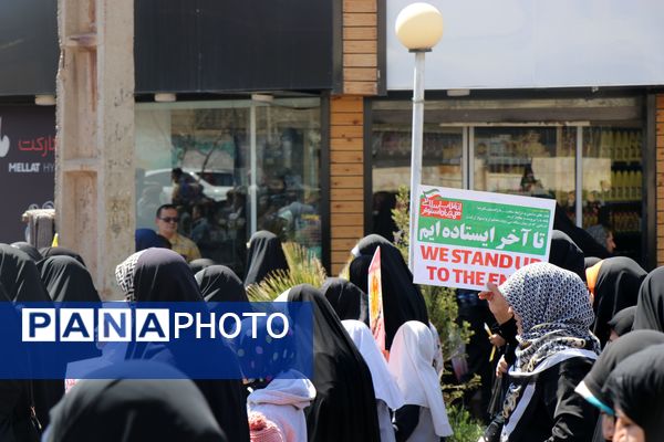 حضور شکوهمند مردم دلیجان در راهپیمایی روز قدس