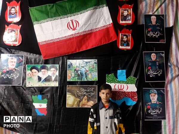 اربعین رهبر شهید انقلاب و شهدای میناب در گلوگاه 