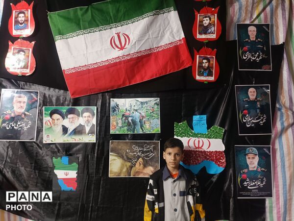 اربعین رهبر شهید انقلاب و شهدای میناب در گلوگاه 