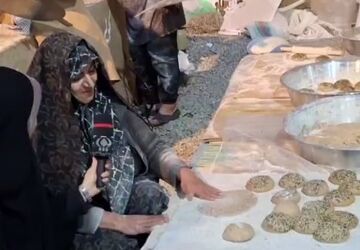 طبخ 313 نوع نان در تنورخانه ایرانی همزمان با جشن نیمه شعبان