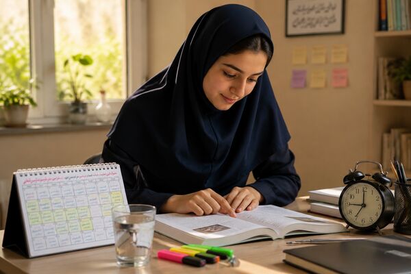برنامه‌ریزی مطالعه در ایام امتحانات؛ چگونه مدیریت زمان، موفقیت تحصیلی را افزایش می‌دهد؟