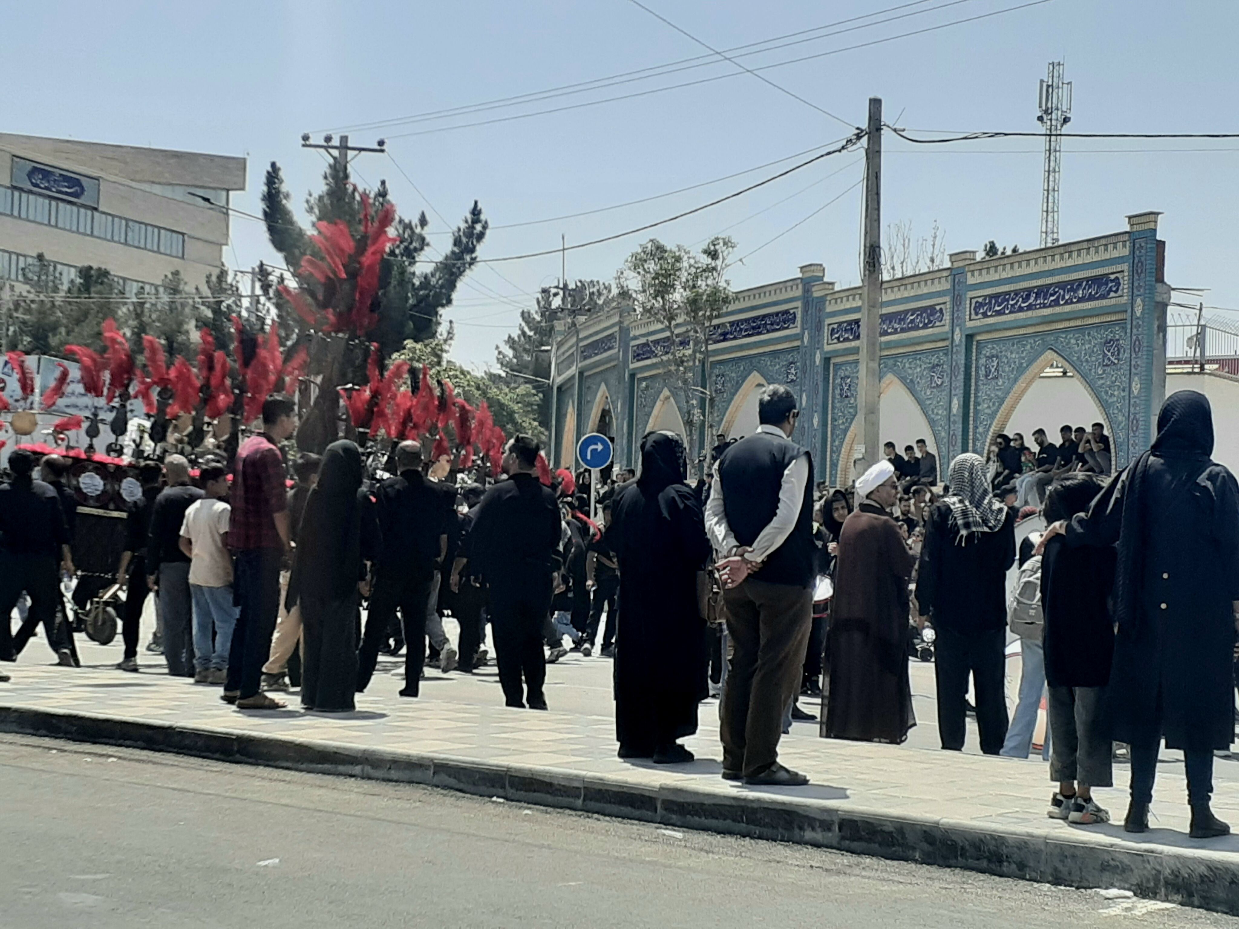 جلوه‌ای از روز عاشورا در بجنورد