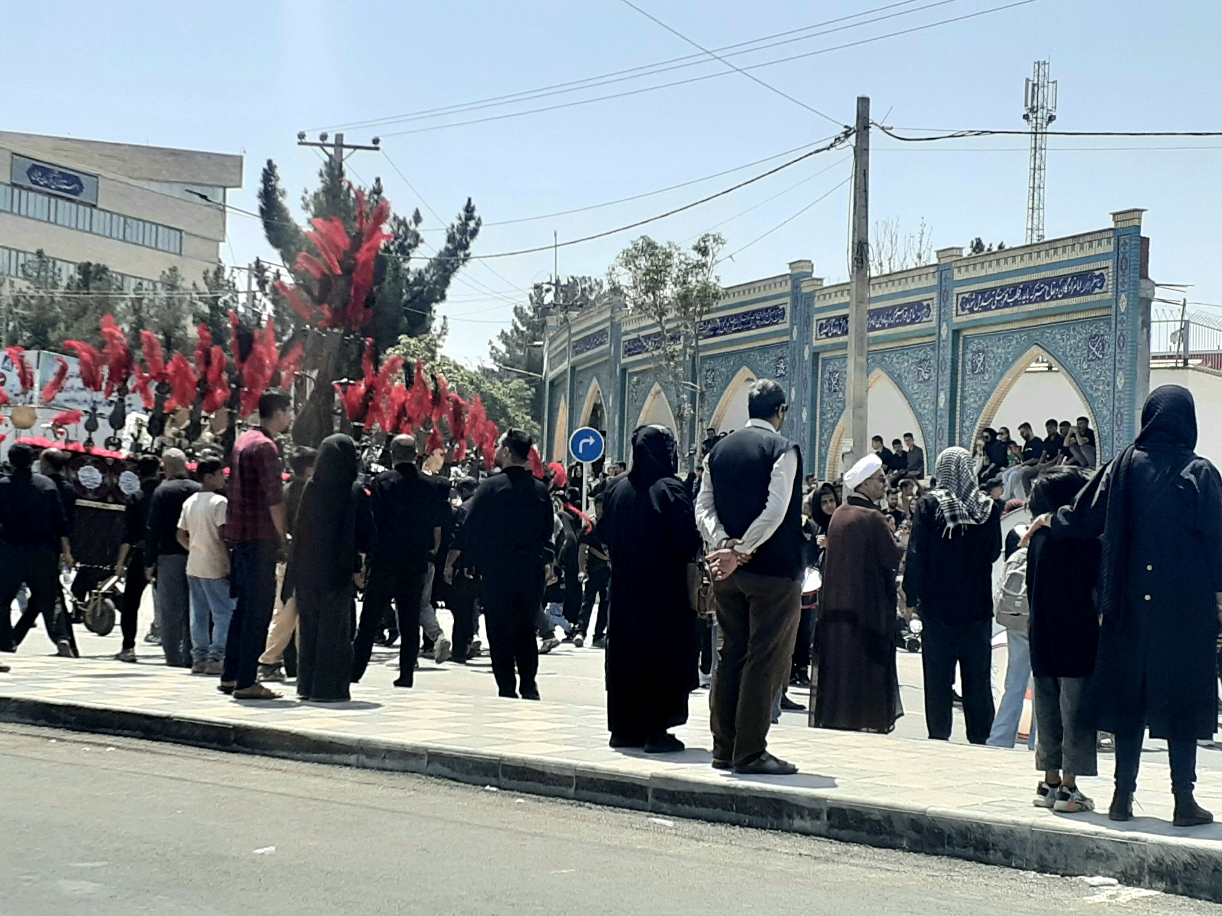 جلوه‌ای از روز عاشورا در بجنورد