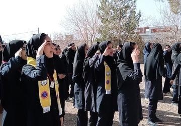 جشن بزرگ نیمه شعبان در دبیرستان مادر مهربان خلیل آباد