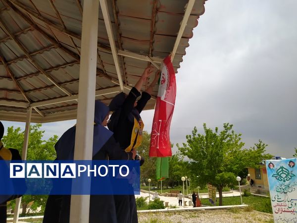 اردوی مهارتی تشکیلاتی پیشتازان دختر مقطع متوسطه اول ناحیه سه شیراز 