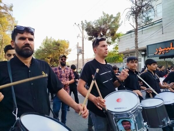 مراسم دسته بنی اسد در کاشمر