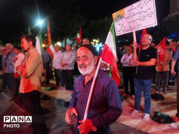 شکوه دلدادگی؛ موج جمعیت در اجتماع ۱۷۲ نیشابور