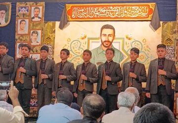 افتخار می‌کنم که پدرم در راه خدا و ائمه اطهار به مقام رفیع شهادت دست یافته است