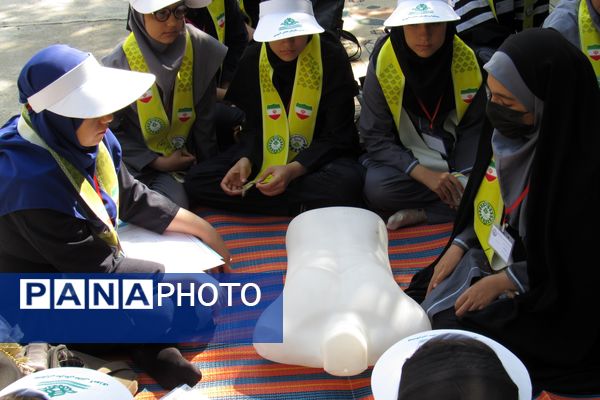 پایان پیش اردوی ملی پیشتازان دختر در کردستان